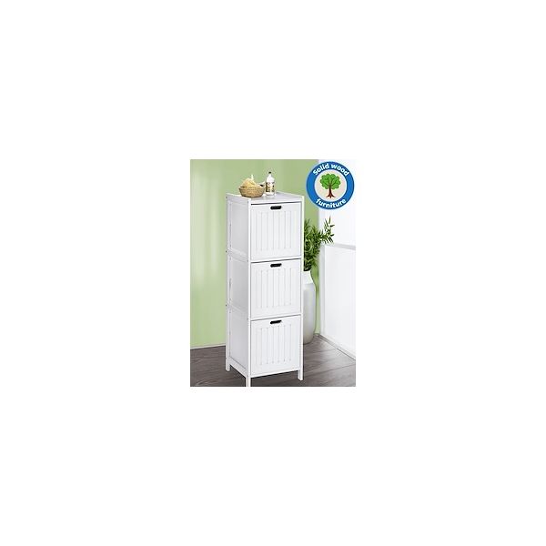 Móvel de WC Wenko Estante Oslo com 3 Gavetas