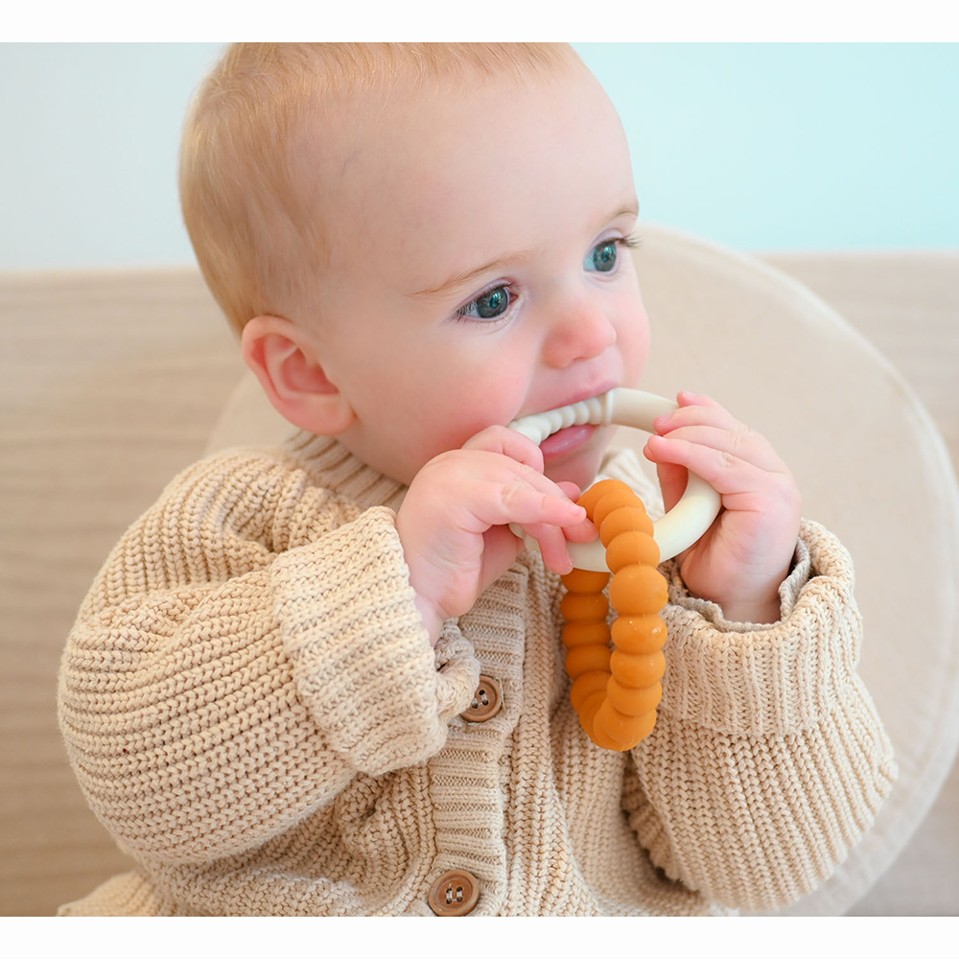 Jellystone Designs - Sunshine Teether - honey oatmeal