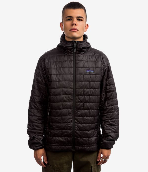 Patagonia Nano Puff Hooded Jacke (black)