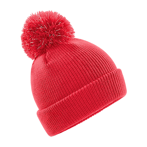 Chapéu infantil Beechfield com pompom