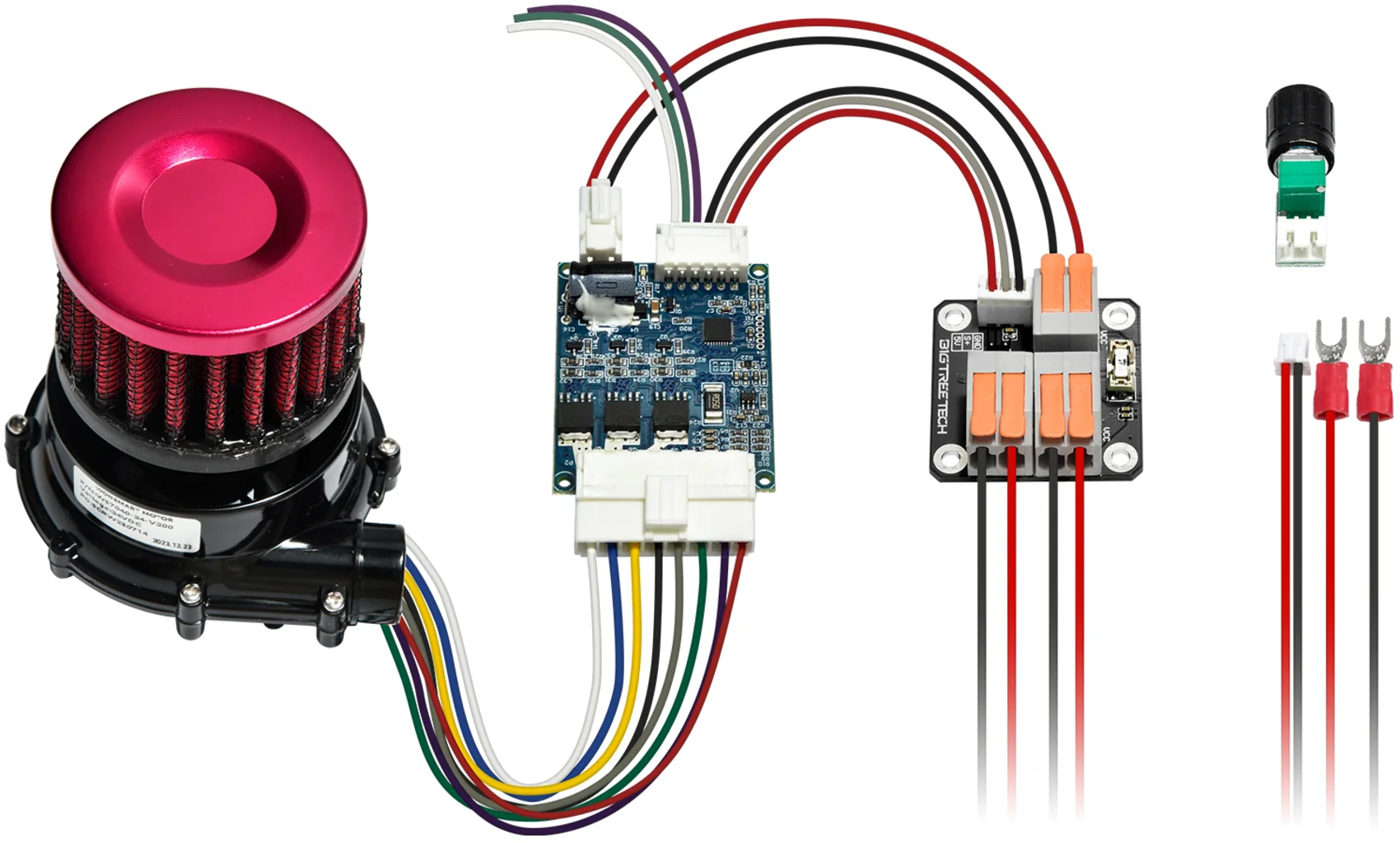 BIQU  Universal Turbo Kit, V1.0    Lüfter Upgrade Kit für erhöhte Druckgeschwindigkeit & bessere Qualität