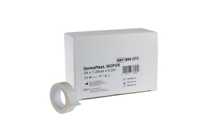 DermaPlast Isopor 1.25cmx9.2m Vlies weiss, 24 Stück