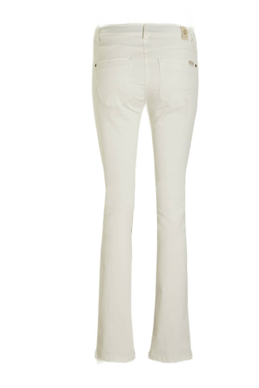 LOVE2WAIT low waist skinny broek Emerald wit