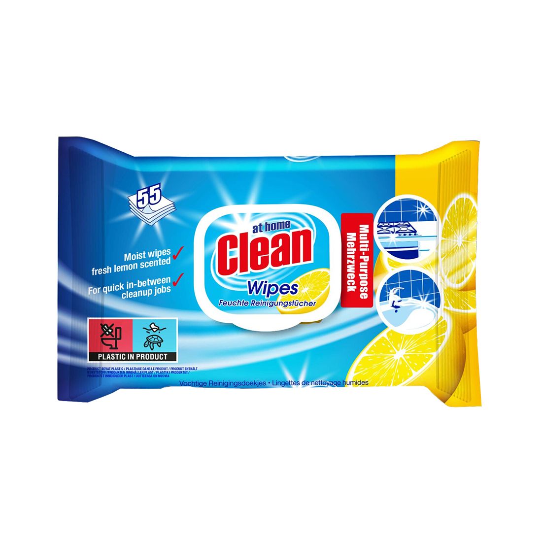 Clean multi cleaning wipes