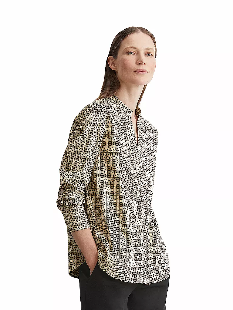 MARC O'POLO Blusenshirt  braun
