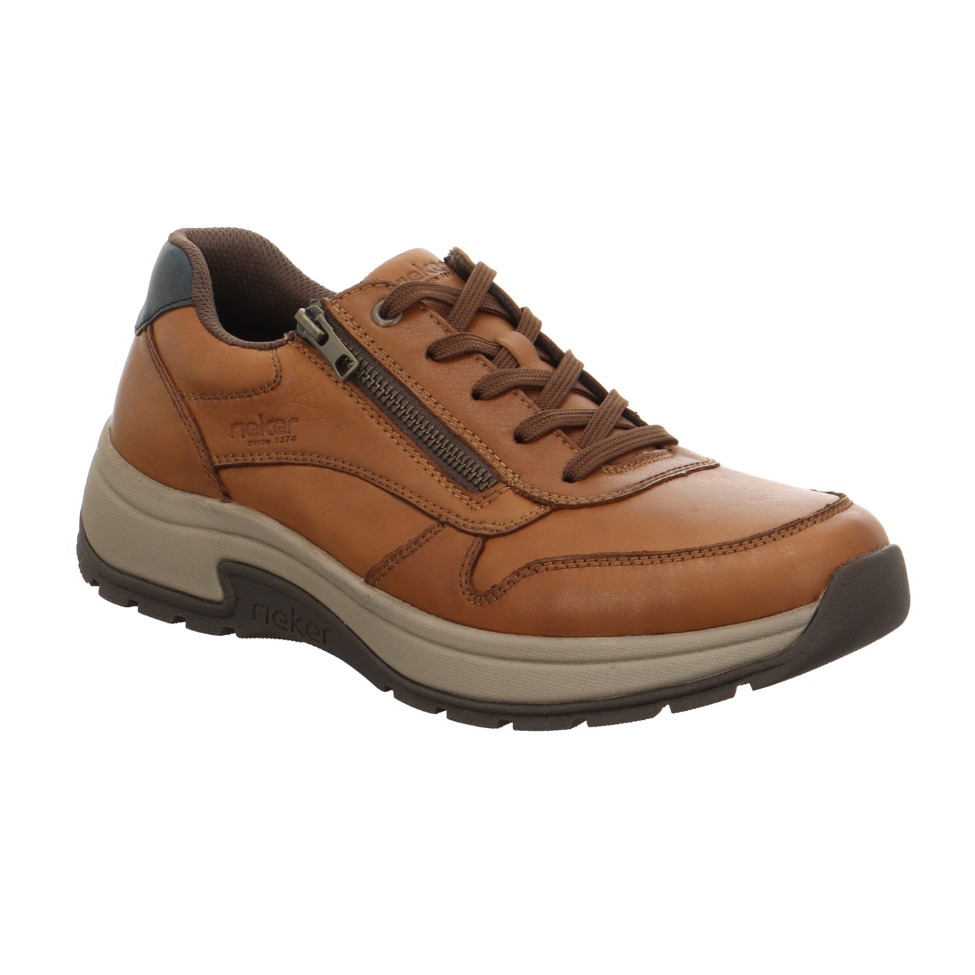 Schnürschuh braun