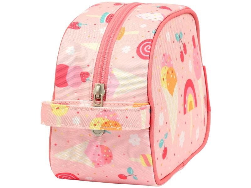 A Little Lovely Company Necessaire Ice-Cream Pink Kulturbeutel im herzigen Design