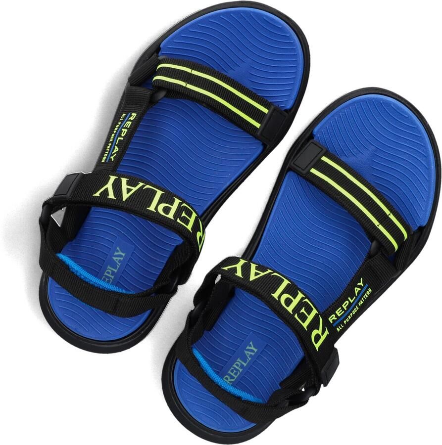 REPLAY Zwarte Sandalen Spacer 2