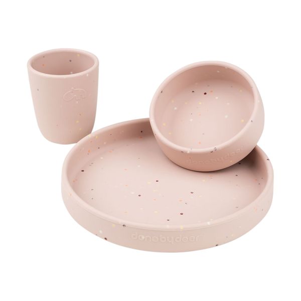 Done by Deer Confetti Dinnerset - Blue