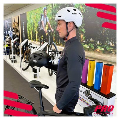 Casque vélo Speed vélo électrique NTA 8776 - Blanc