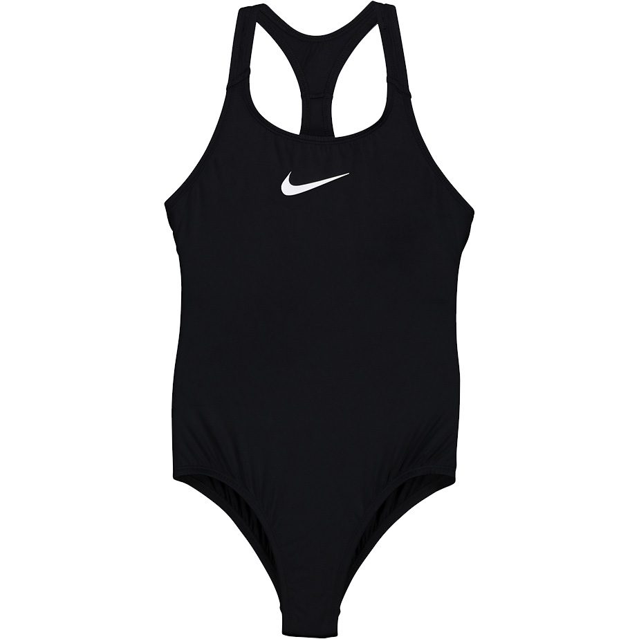 Nike Racerback One Piece Badeanzug Mädchen schwarz