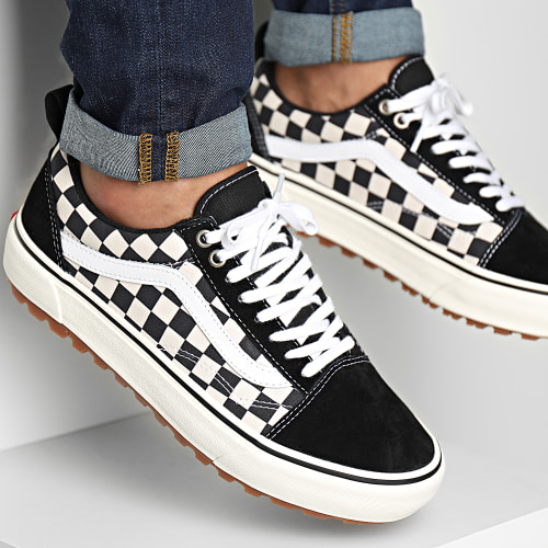 Baskets Old Skool MTE 5I12A04 Black White Checkerboard