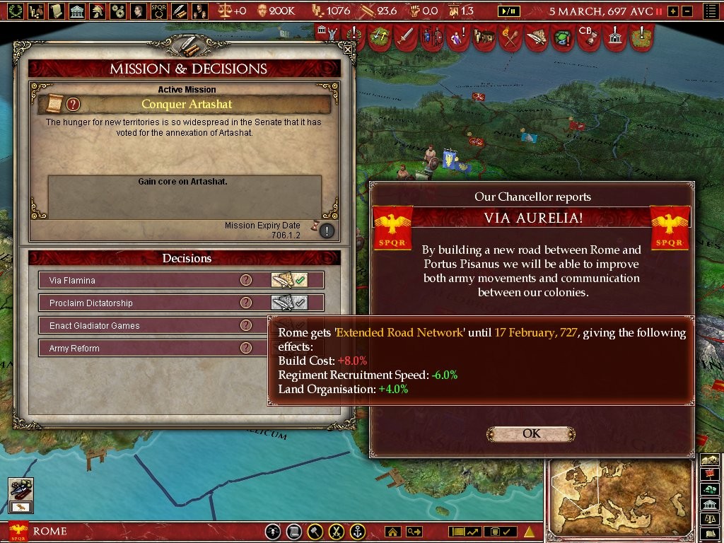 Europa Universalis: Rome - Gold Edition- PC
