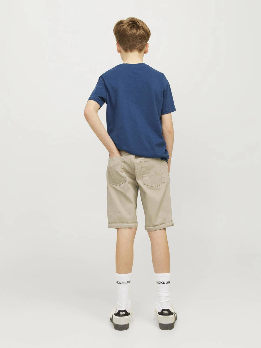 JACK & JONES bermuda JPSTRICK JJORIGINAL lichtzand