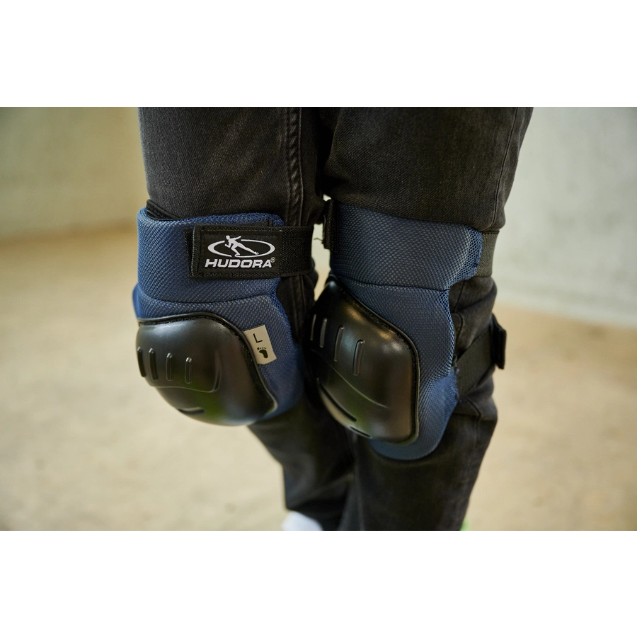 HUDORA® Biomechanisches Protektoren Set Comfort blue