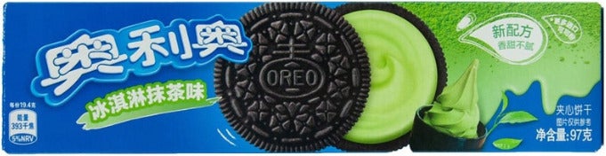 Oreo sandwich biscuit matcha 97 gr