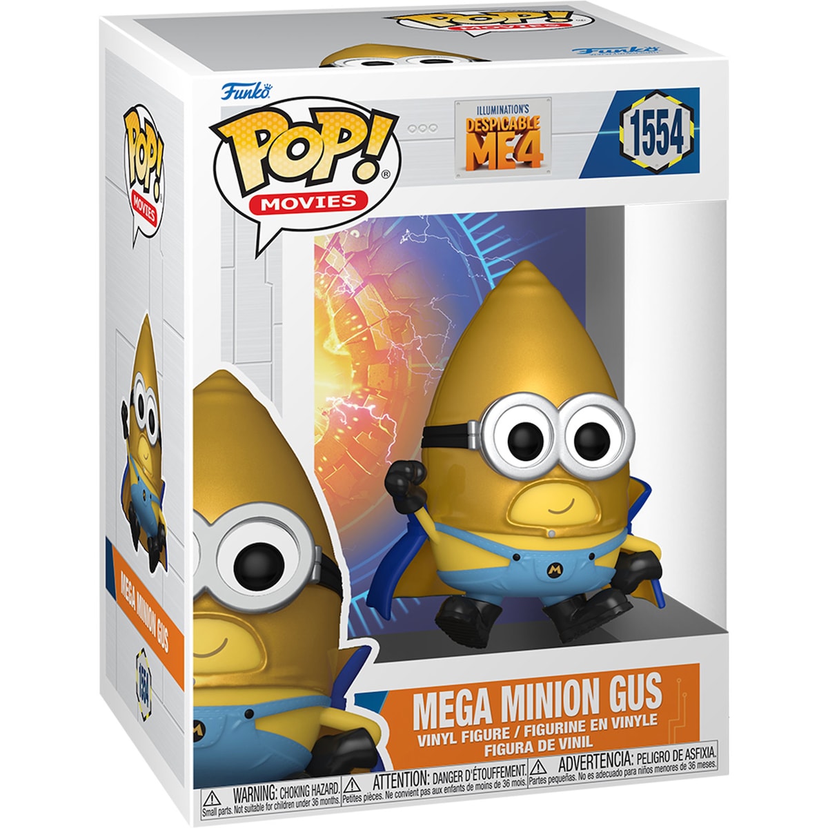 Funko POP Despicable Me 4 actionfigur (Super Gus)