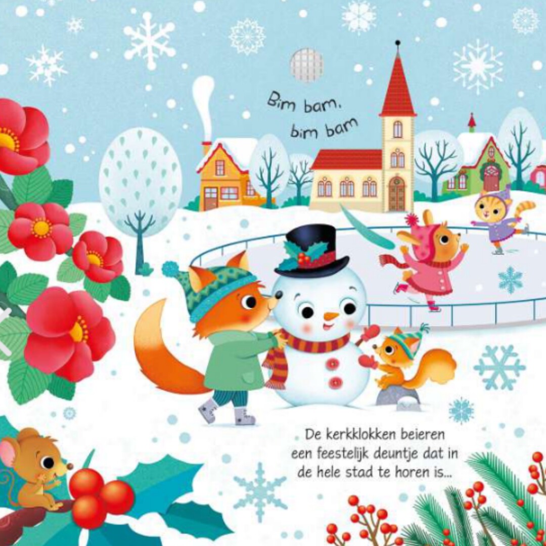 Uitgeverij usborne geluidenboek in de winter