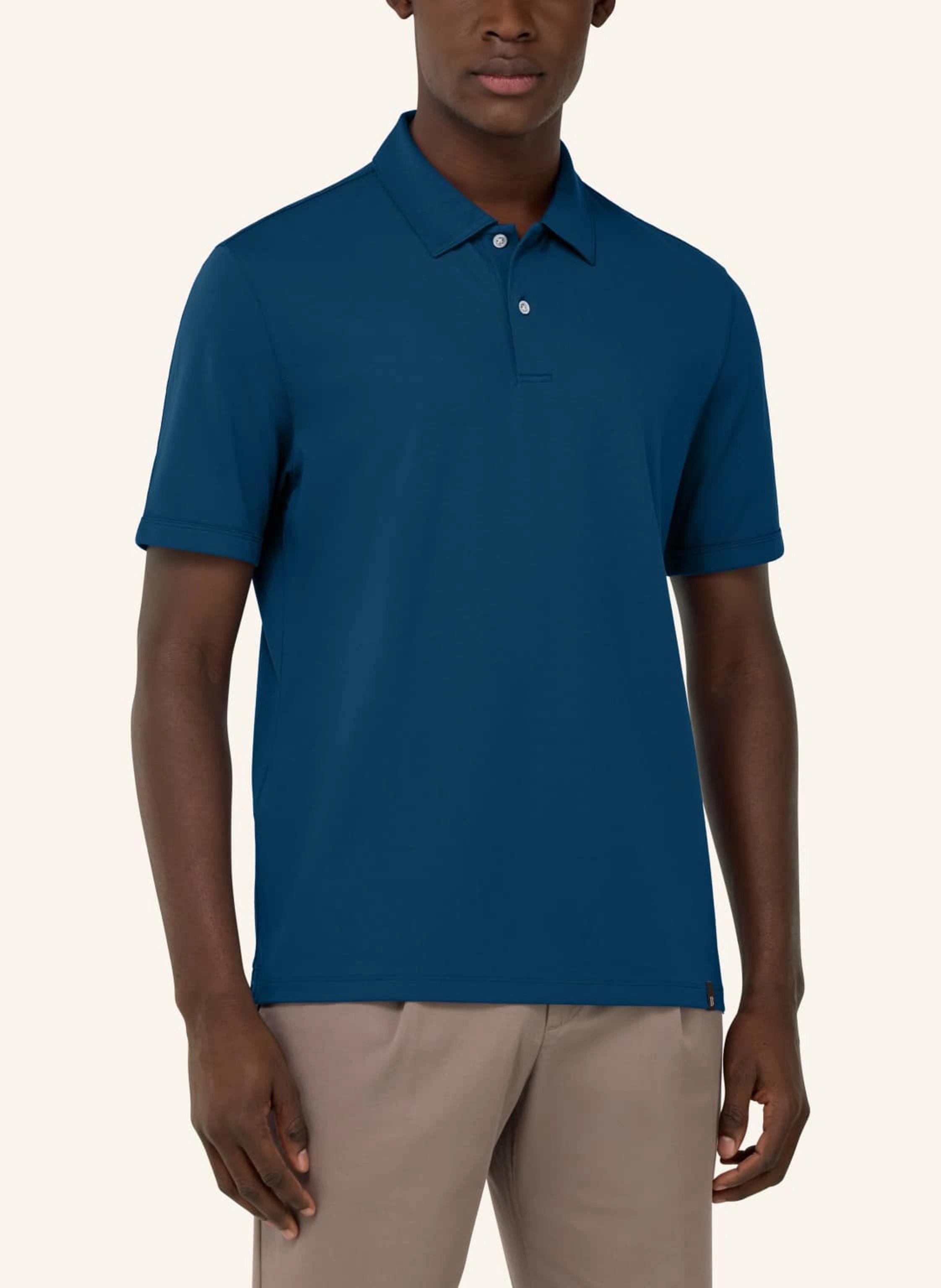 BOGGI MILANO Piqué-Poloshirt