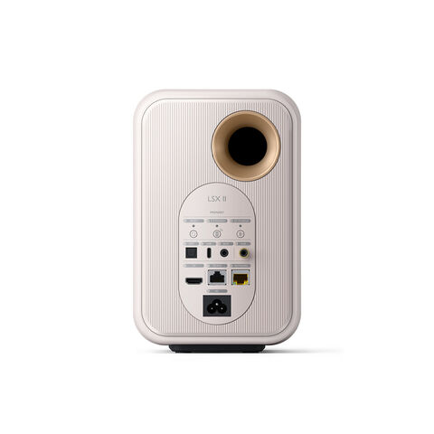 KEF LSX II – supercompacte draadloze hifi-luidspreker Wit