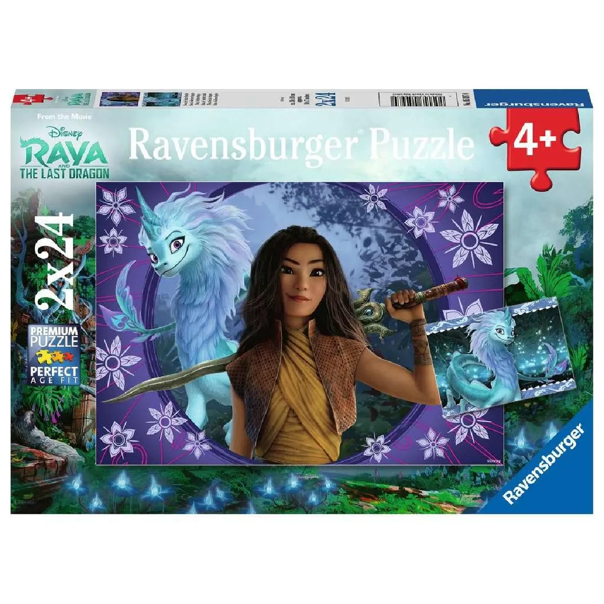 Ravensburger Puzzle 2x24 pièces Sisu Dragon Raya