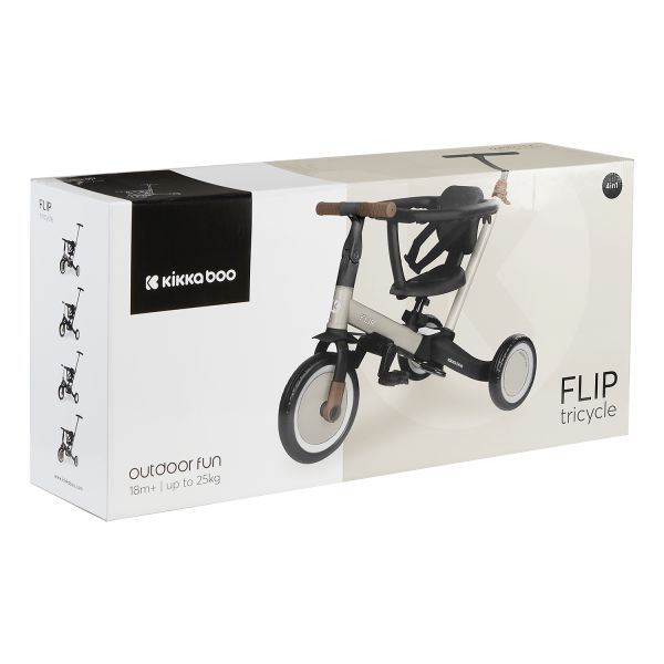 Kikkaboo Driewieler Flip Beige 5in1