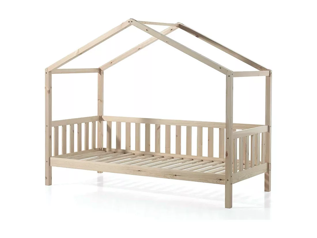 Pack - Lit Enfant Cabane & Matelas 