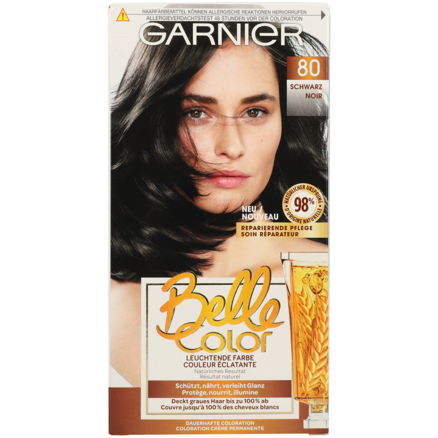 Belle Color Haarfärbung 80 Schwarz