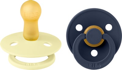 BIBS Colour Smokk 2-Pakk Str 2, Luna/Deep Space