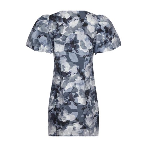 Neo Noir Sika Brocade Floral Kjole, Floral Grey, 36