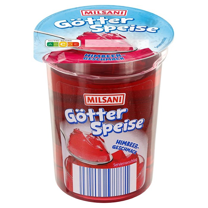 MILSANI Götterspeise 150 g, Himbeere