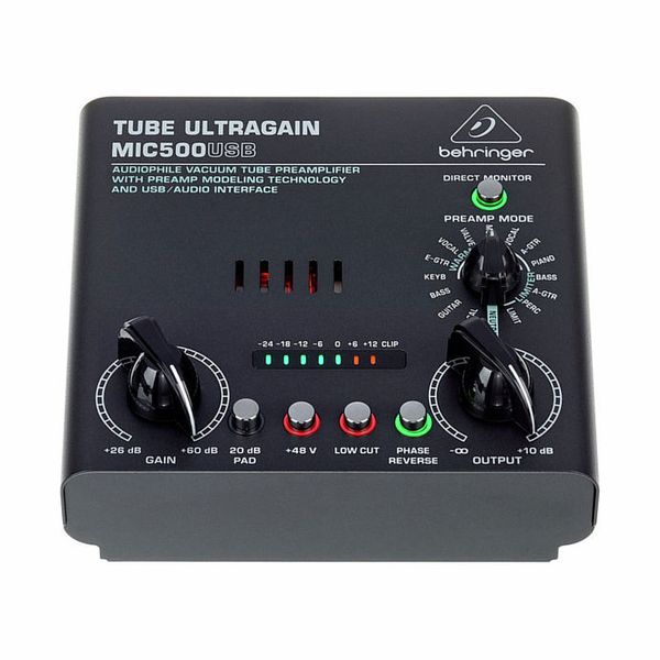 Behringer MIC500USB Tube Ultragain