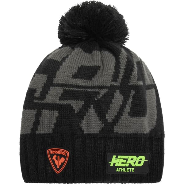 Bonnet ski ROSSIGNOL HERO POMPON BLACK