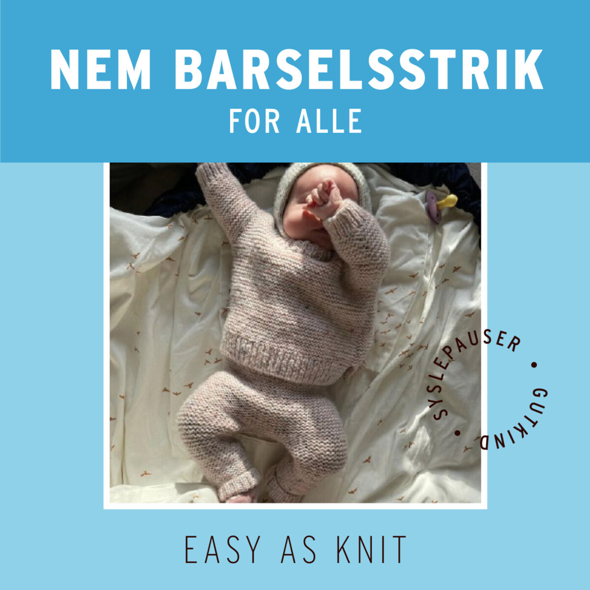 Nem Barselsstrik For Alle - Easy As Knit - Bog