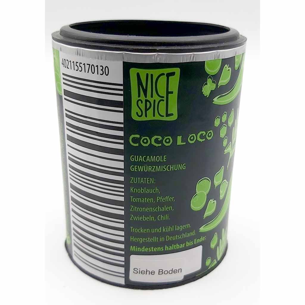 Nice Spice Coco Loco Guacamole Gewürzmischung 60g MHD:30.6.26