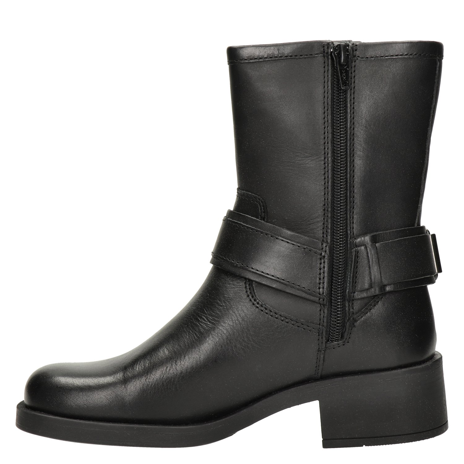 Maud dames bikerboot Nelson Zwart