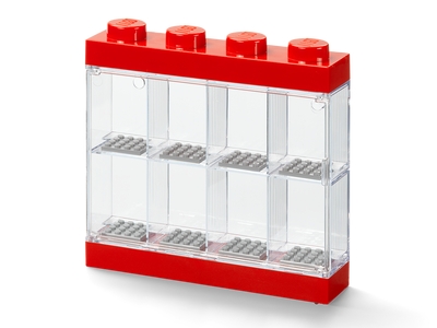 LEGO Displaydoos voor 8 minifiguren – rood (5006151)