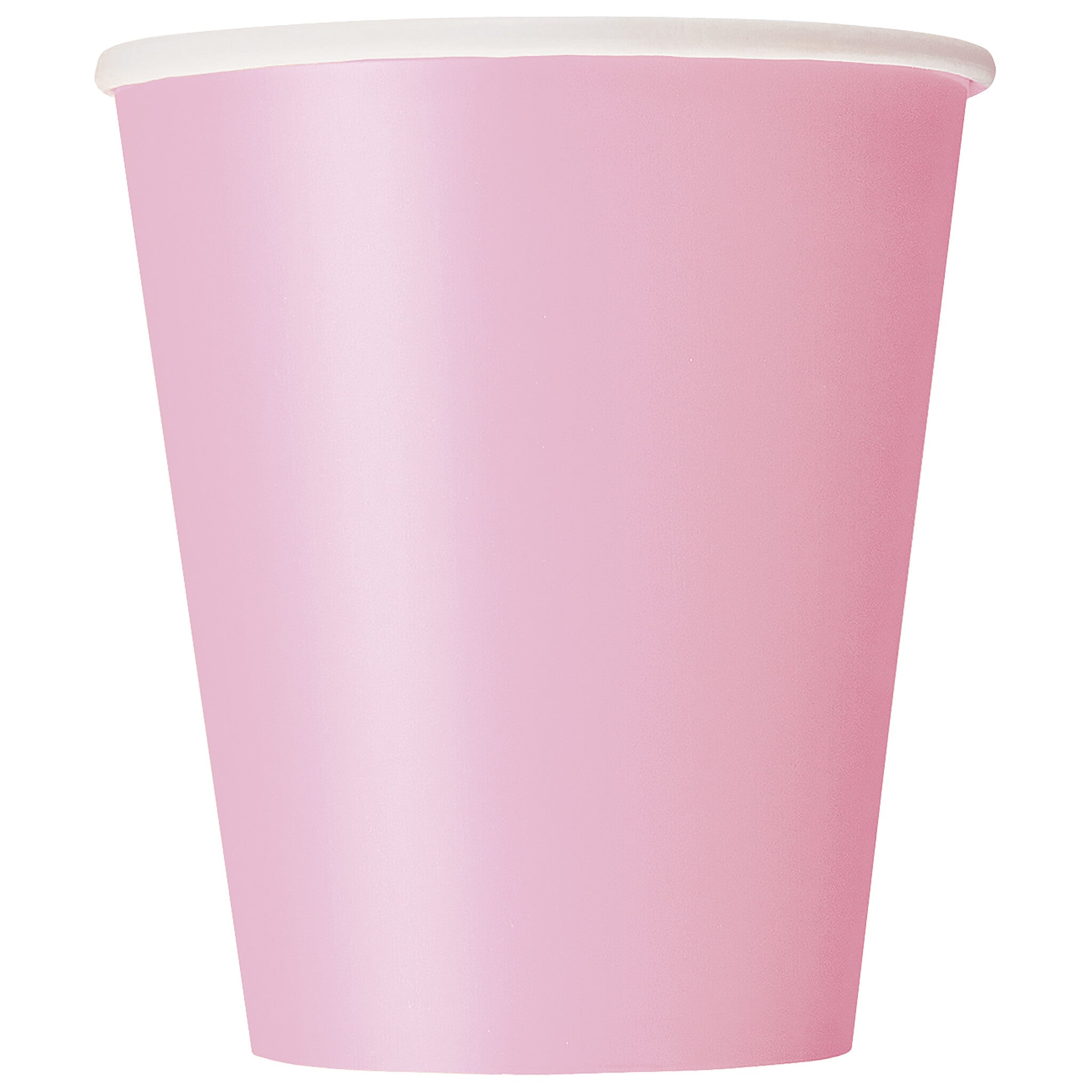 Lichtroze Bekers Papier 266ml 14st