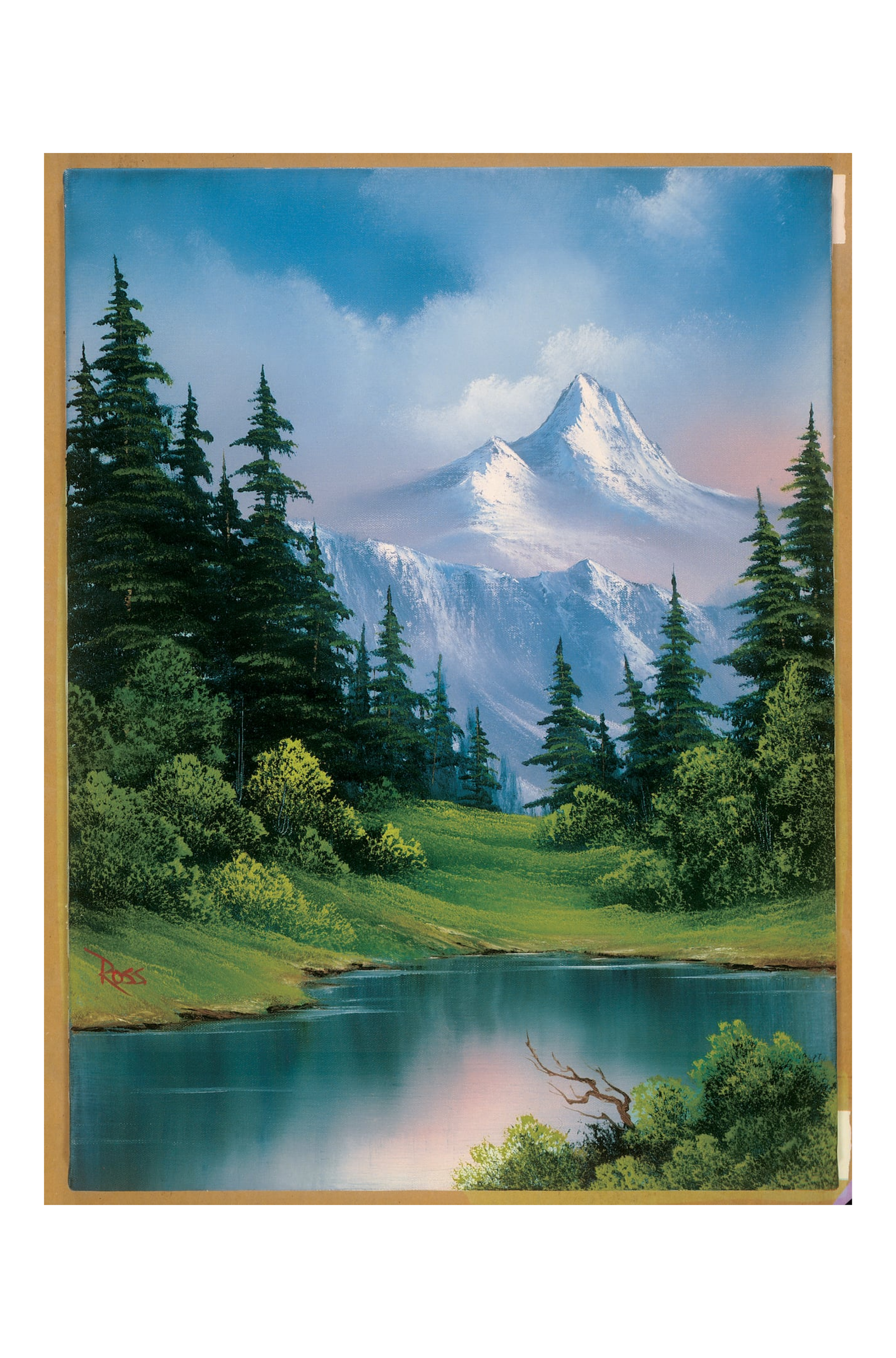 Bob Ross Painting