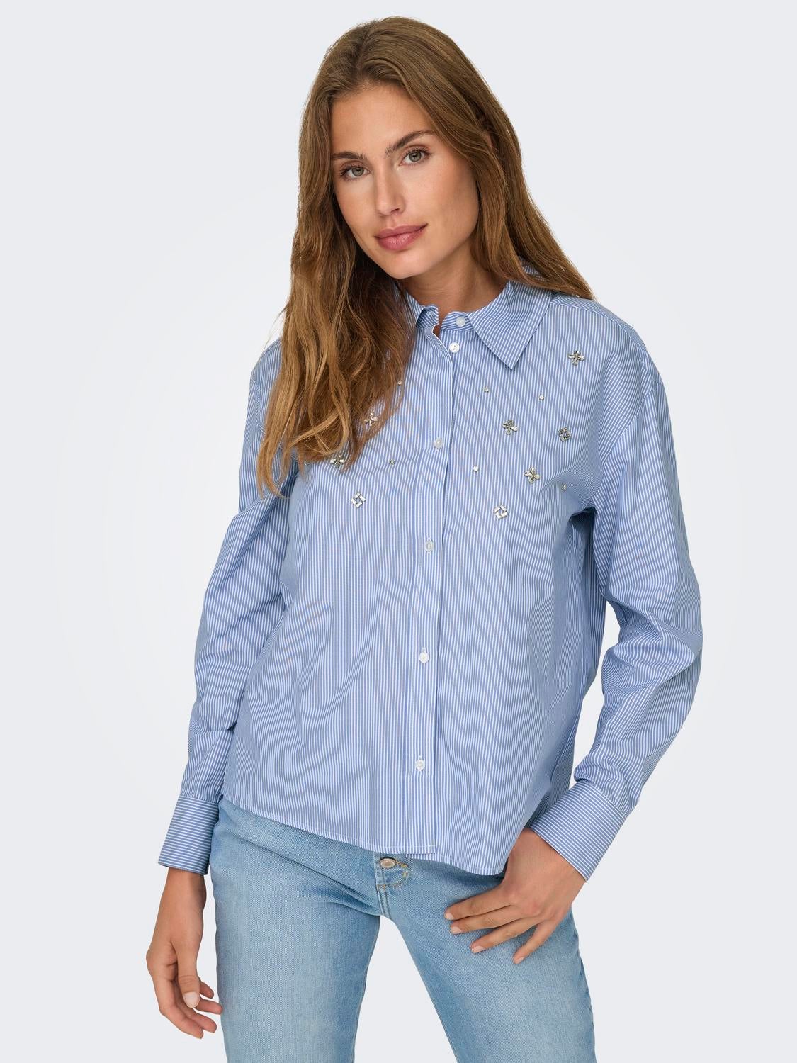 ONLESTA Hemd Light Blue