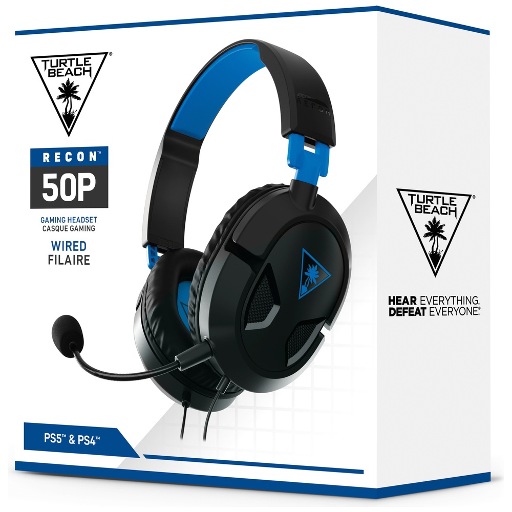 Turtle Beach Recon 50P Gaming-Headset für PS5, PS4, Xbox, Switch, PC