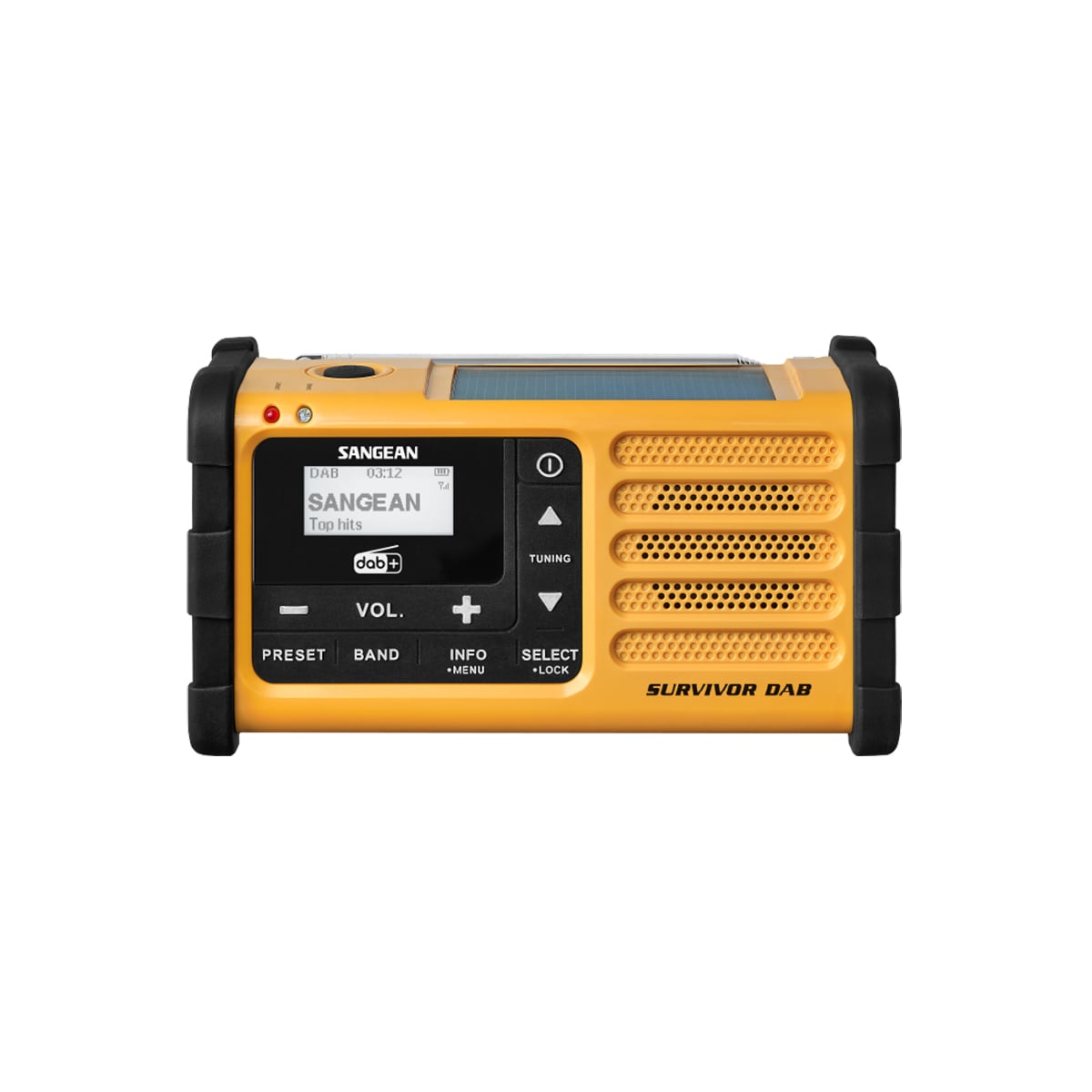 Sangean MMR-88 digitalradio (oransje)