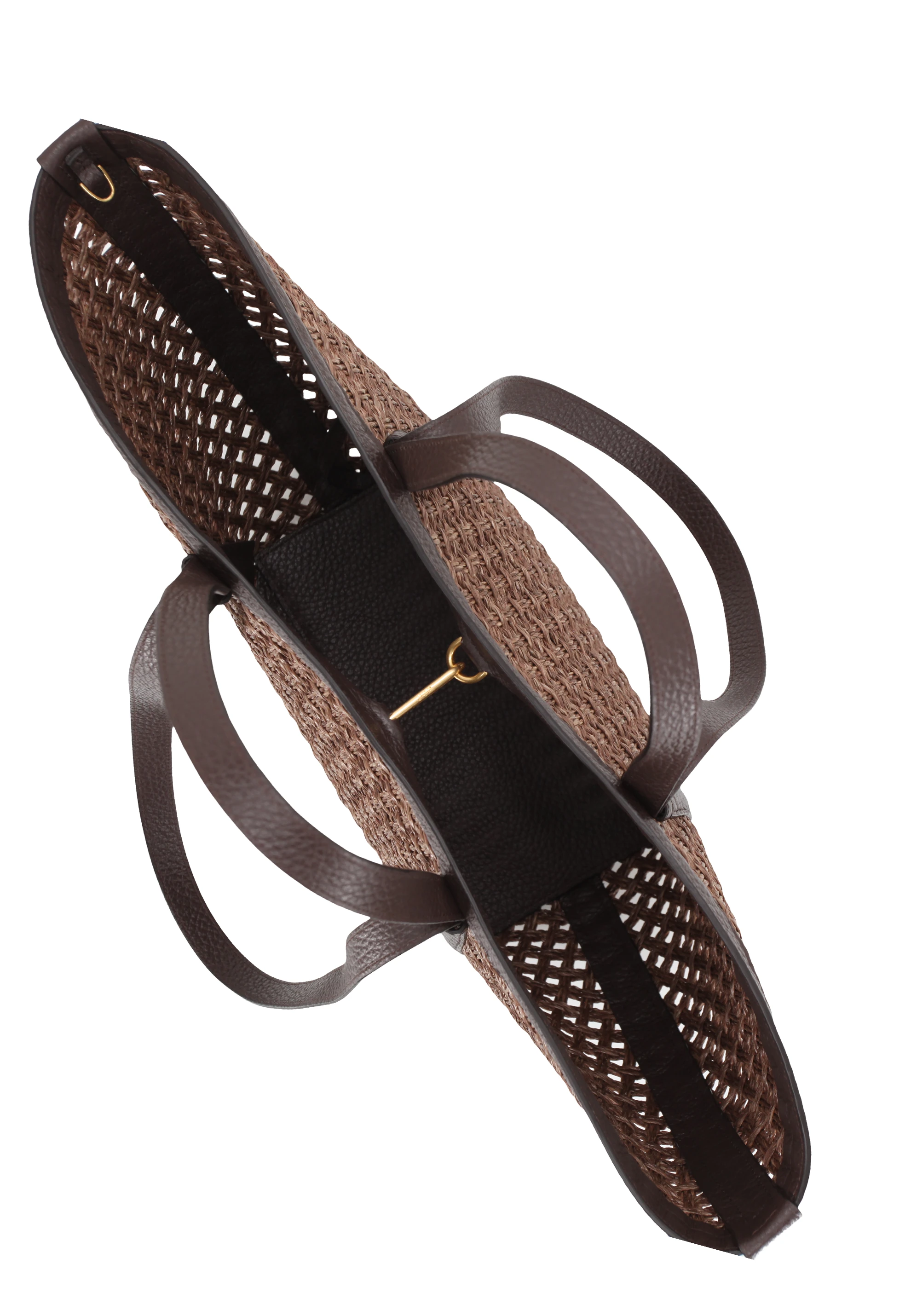 Shopper COSMO large Raffia/leather Standard