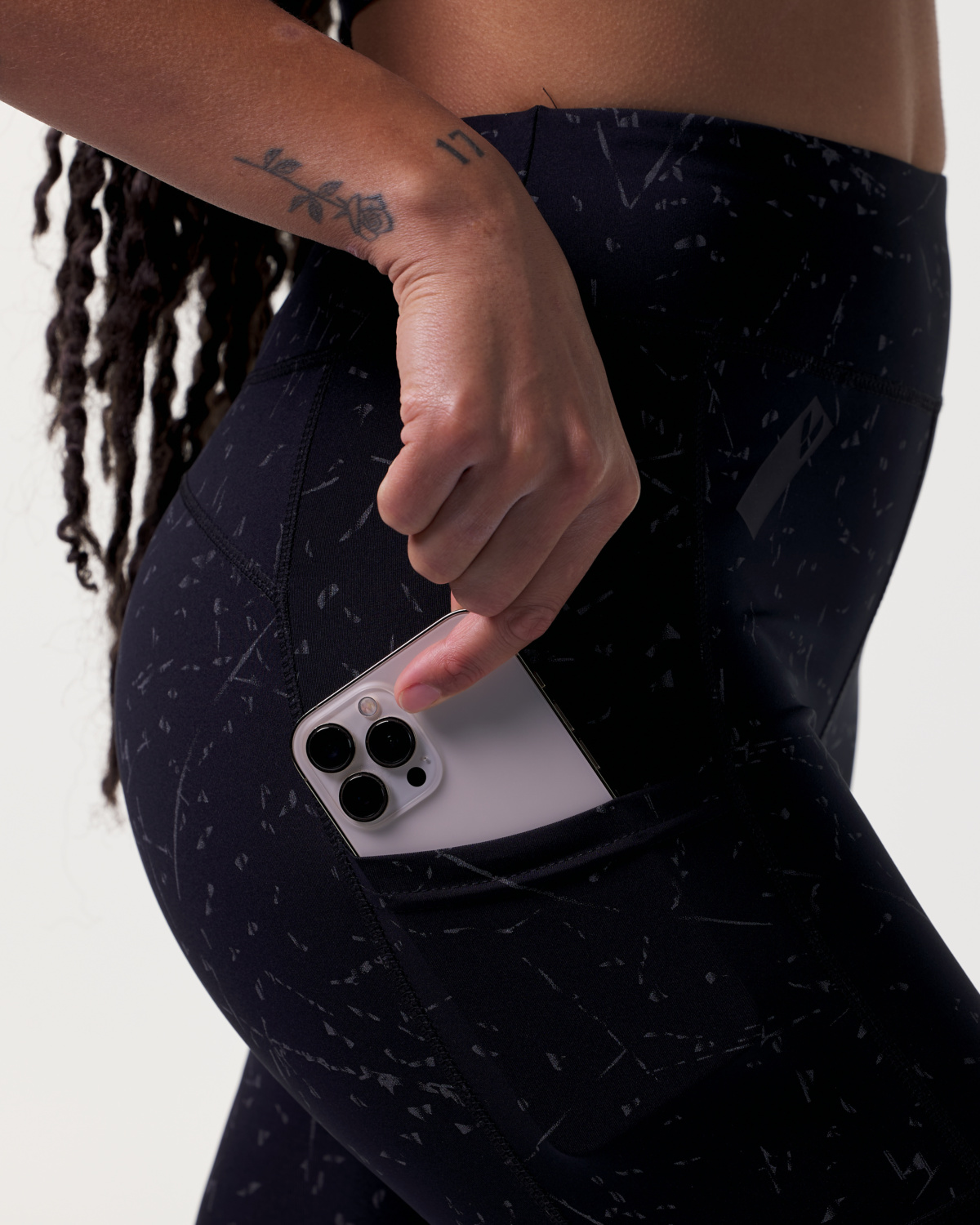 LEVITY Zodiac Reflective Tights Nighty Stardust