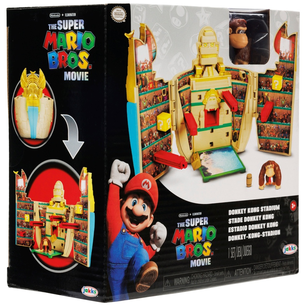 Nintendo The Super Mario Bros. Movie Donkey Kong Stadium Spielset