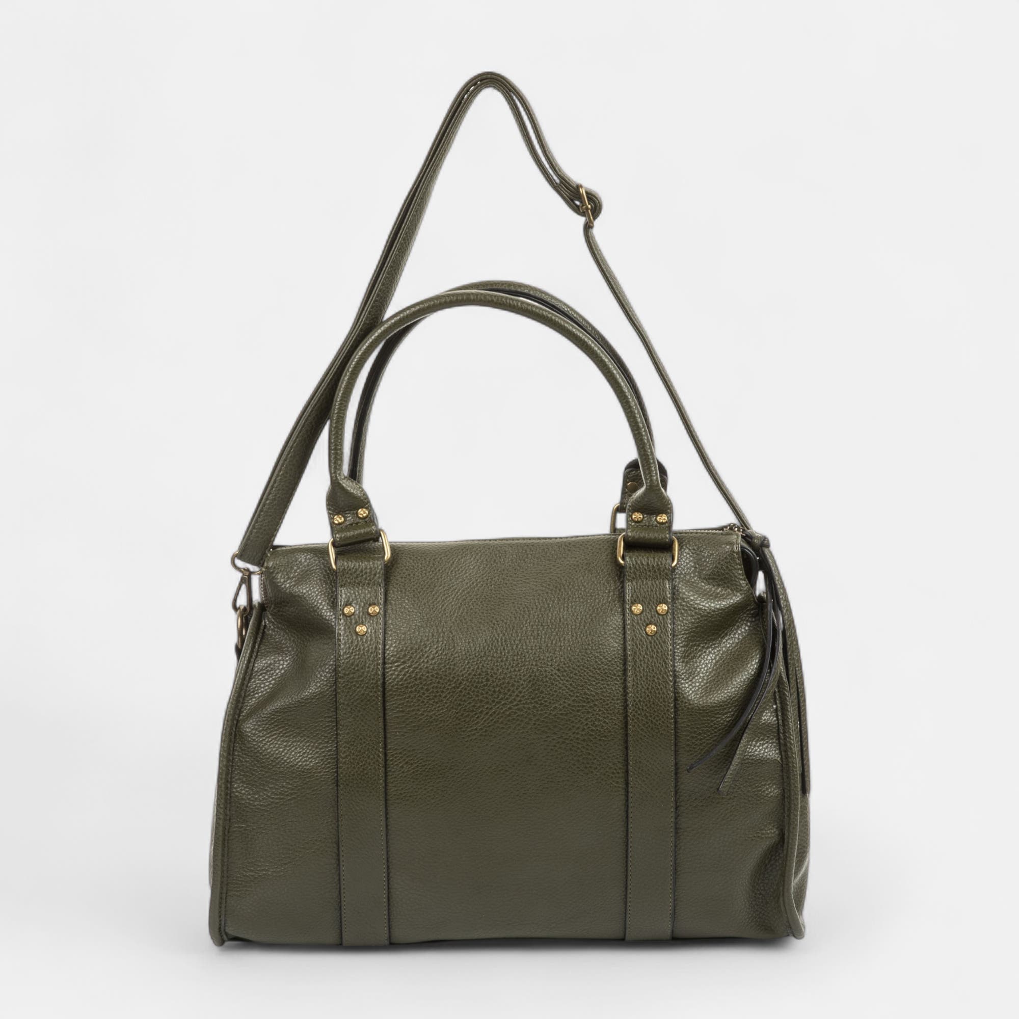 Sac de shopping kaki