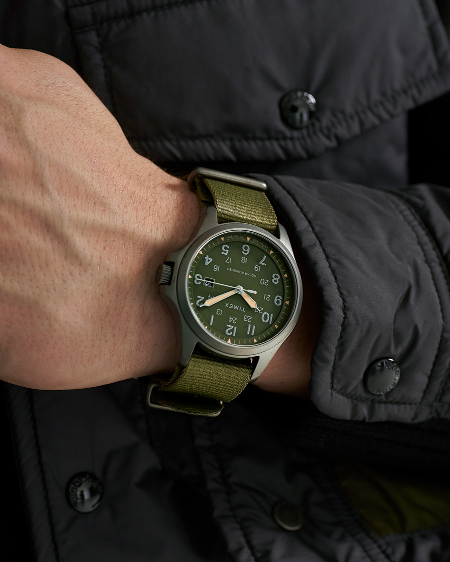 Timex Field Post Solar Watch 41mm Green Dial
