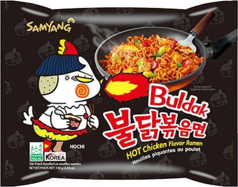 Samyang Instant Ramen met Extreem Pittige Kip 140g