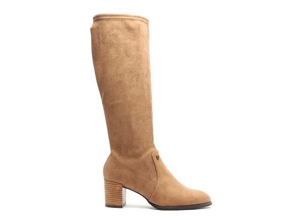 Fugitive bottes talons femme gigue marron