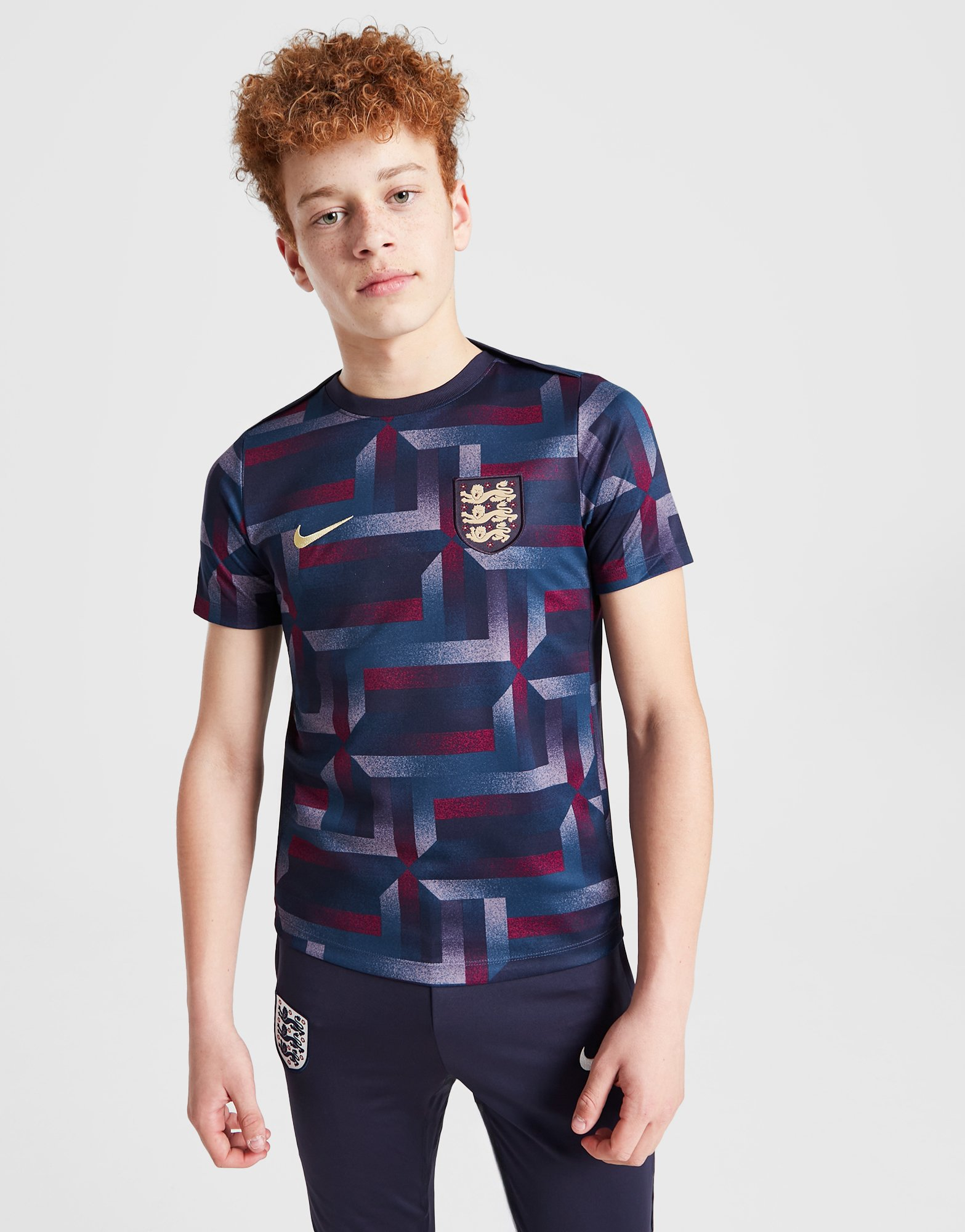 Nike Maillot d'Avant-Match Angleterre Junior
